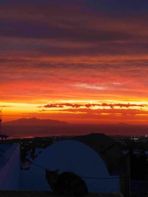 Antoniou Santorini Luxury Home Fira  Ngoại thất bức ảnh